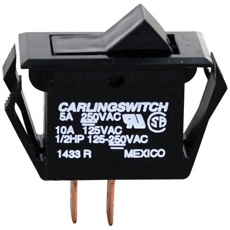 Bunn Rocker Switch 9/16 X 1-1/8 Spst 1063